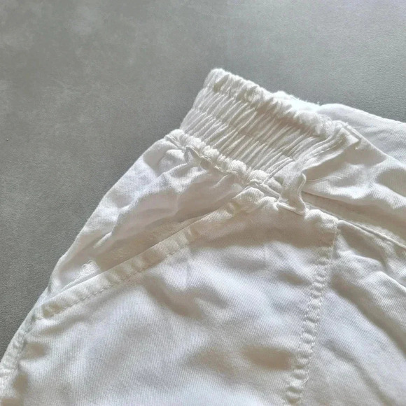 Women's Rewash American Brand White Boho Hippie Bohemian Shorts Rayon Size M - Picture 2 of 7